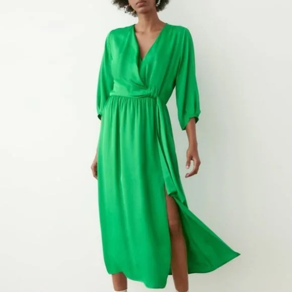 Zara Faux Wrap Dress